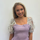 Lilac Floral Sleeve Top
