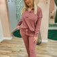 Cozy Cabernet Lounge Set