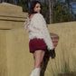 Ivory Fuzzy Sweater