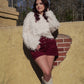 Ivory Fuzzy Sweater
