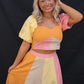 Sunset Sorbet Color-block Set