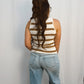 Light-Weight Stripe Sweater Tank