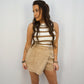 Light-Weight Stripe Sweater Tank